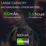 AROMA ARC2 Transmisor Receptor sin varillas Micrófono Dinámico 657~663MHz, Transmisión de Audio Cableado a Inalámbrica con Carga para Escenario y Actuaciones, Solo EE. UU