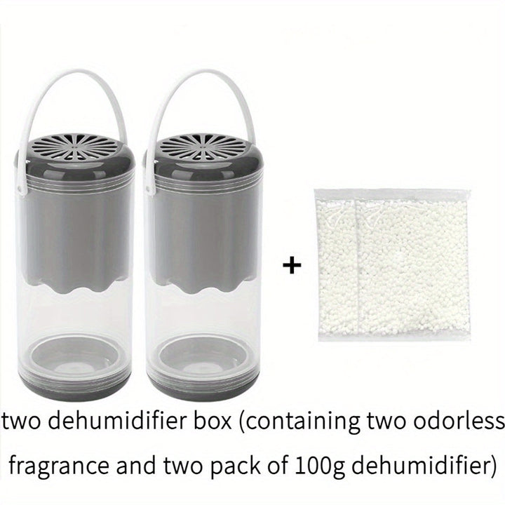 Caixa de Deshumidificación Colgante Reutilizable para Armario con Hoja Aromática, Antihumedad y Resistente a la Humedad - Secador Pequeño para Dormitorio al por Mayor