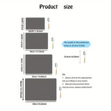 Estera de secado de platos de barro Diatom premium con cubierta de poliéster, accesorio de barra de café de secado rápido, protector de encimera absorbente antideslizante para cafetera y olla, almohadilla súper absorbente para una fácil limpieza