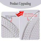 Conjunto de 1 pieza/3 piezas de Accesorios para Freidora de Aire de Acero Inoxidable para Camping al Aire Libre, Rejilla Multifuncional para Microondas, Parrilla Rectangular Duradera Antiadherente, Apilable, Adecuada para Hornear y Asar, Compatible con l