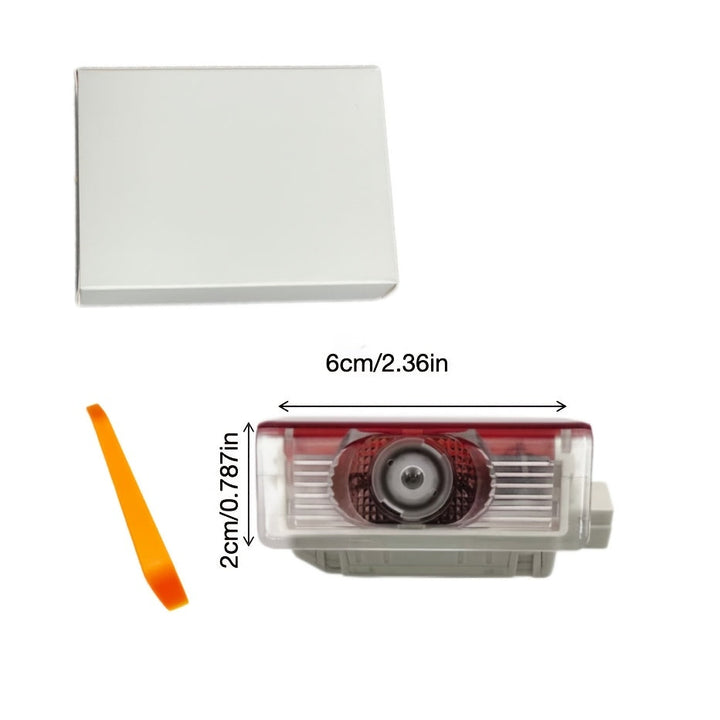 Proyector de Luz para Puerta de Coche MB/Benz - 1 pieza / Para W205/W212/W213 / Luz de Estanque de Puerta / Patrón Giratorio 360° / Luz de Bienvenida HD para Puertas de Benz / Accesorios para Coches MB/Benz