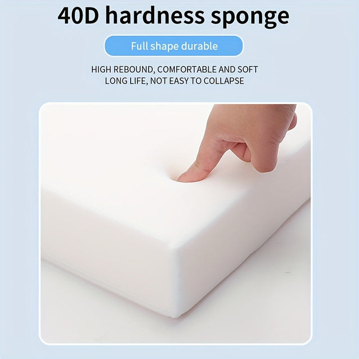 Silla de comedor con aumento de asiento, elemento animal, lavable, con 2 cinturones de seguridad, adecuada para mesa de comedor, escuela, exteriores, oficina, cojín portátil para viajes que aumenta la altura.