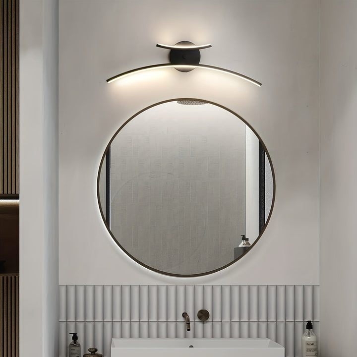 1 pieza - Lámpara de Pared LED Moderna, Aparato de Iluminación Interior para Pared, Lámpara de Mesa Decorativa para Vanidad, Lámpara Lineal de Pared, Lámpara Colgante de Pared, Adecuada para Baño, Sala de Estar y Espejo del Comedor