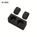 Juego de Transmisor y Receptor Recargable M-VAVE WP-12 2.4G con Auriculares Inalámbricos para Monitorización Estéreo Mono