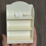 2 piezas de mini estantes de libros a escala 1:12, perfectos para coleccionables y regalos, diseño lindo y delicado, aptos para cocinas, disponibles para interiores y exteriores, no requieren electricidad.