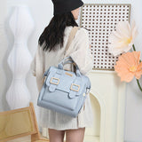 Bolsa de almuerzo portátil de gran capacidad versátil y elegante, aislada para mantener la comida fresca y fría, sin contacto con alimentos. Regreso a la escuela.