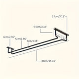 Soporte para copas de vino tinto colgante de 4/2 piezas para cocinas y comedores que permite un almacenamiento fácil de las copas con tallo. Di adiós al desorden, y es aplicable tanto en bares como en restaurantes