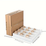 12 frascos de vidrio sellados con tapa abatible, contenedores multiusos para almacenar especias y alimentos secos en la cocina, lavables a mano, reutilizables, no requieren electricidad