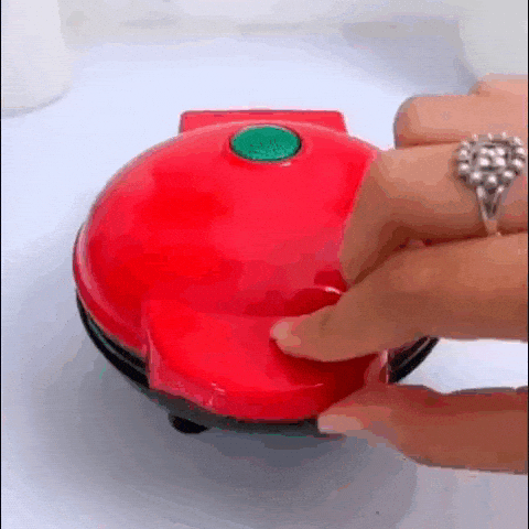 Máquina De Mini Donas Portátil x3 Donuts Waflera Antiadherente CENC-041