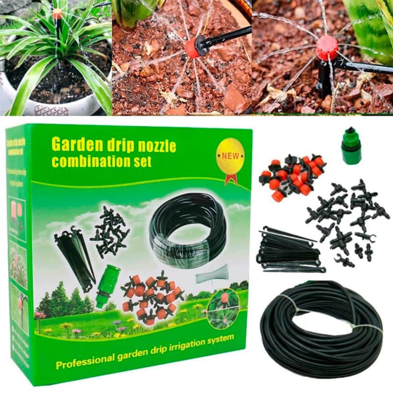 Sistema de Riego para jardin de 10 Metros