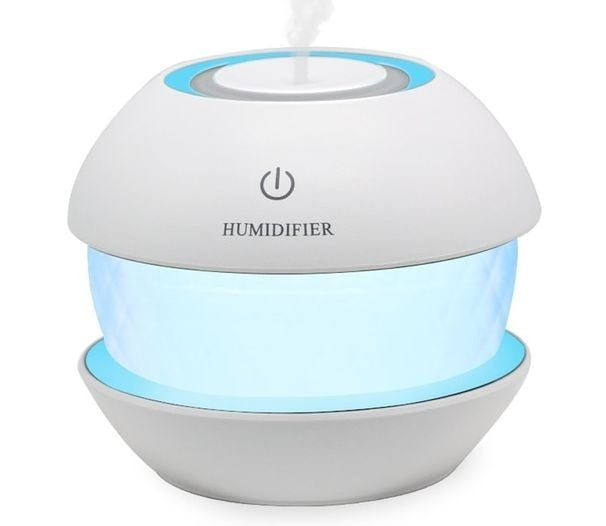 Humidificador Difusor Aromaterapia Diamante Mágico Luz Led