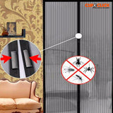 Cortina Mágica Mosquitera Magnética Para Puertas