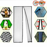 Cortina Mágica Mosquitera Magnética Para Puertas