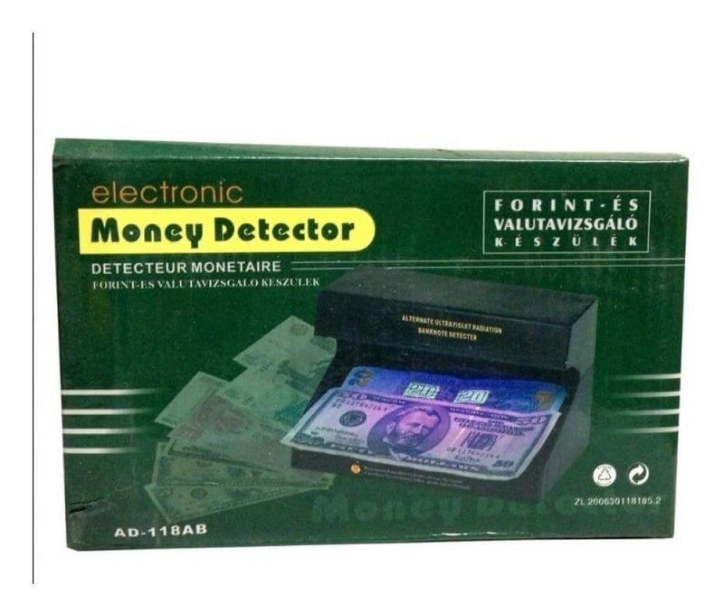 Maquina Detector Probador Revisar Billetes Dinero Falsos