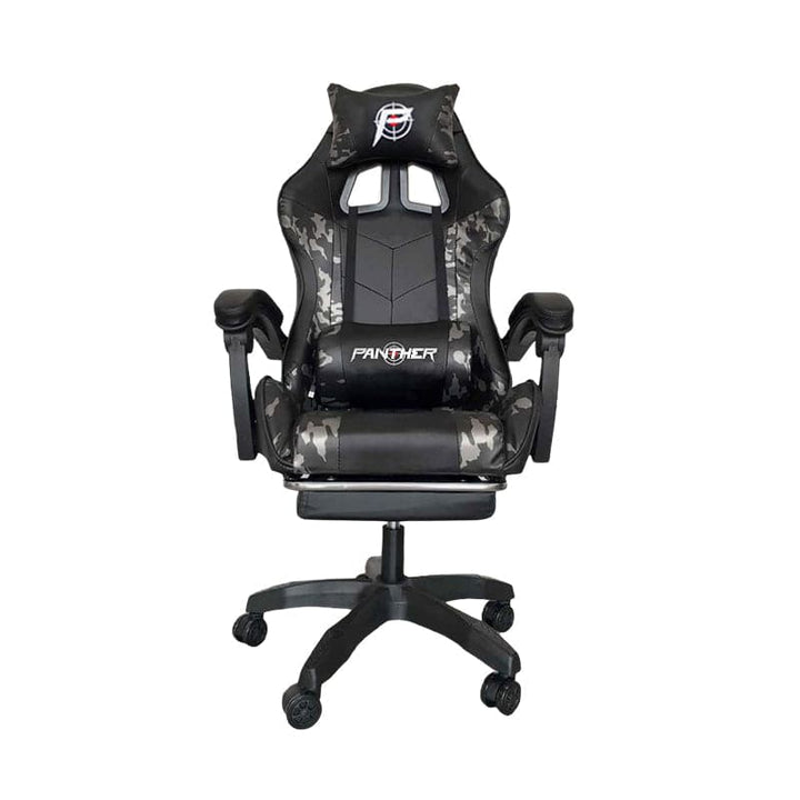 Silla Gamer Con Diseño Camuflaje Militar Panther