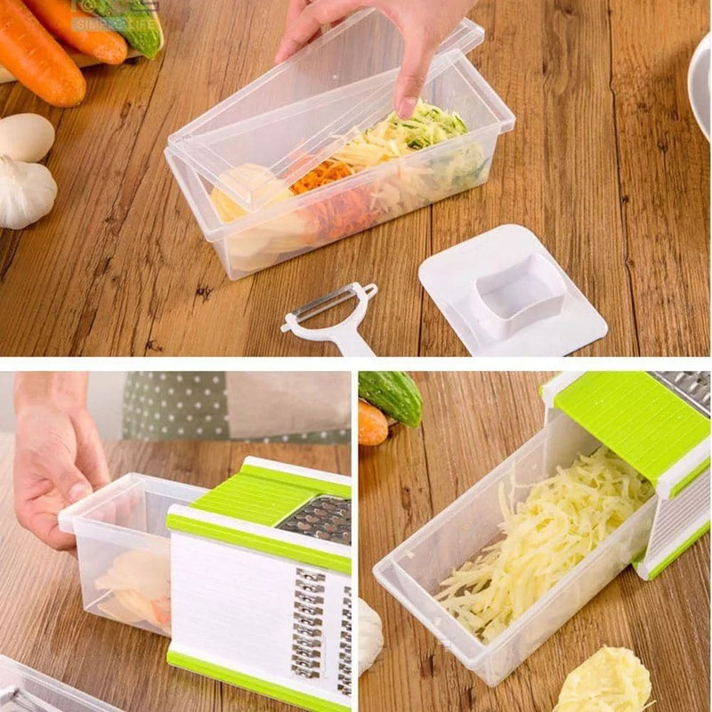 Rallador De Verduras Y Frutas Multiuso 5 En 1 Grater 4805003452