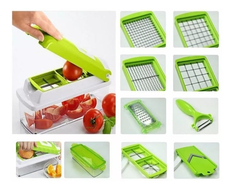 Picatodo Procesador Alimentos Nicer Dicer Ayudante Cocina