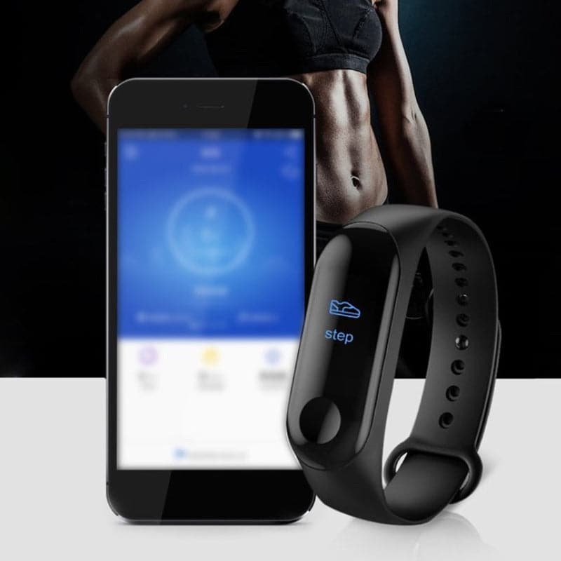 Reloj Inteligente Smart Band M3 Bluetooth Deporte Monitor Cardiaco