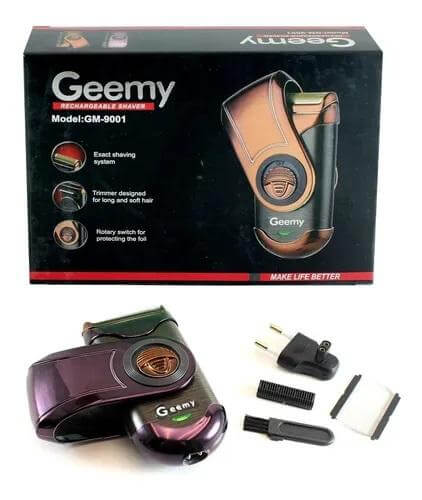 Afeitadora Portátil Y Recargable Geemy Gm-9001