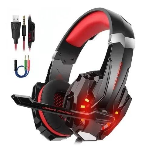 Promoción Diadema Kotion G2000 Gamer Microfono Usb Y Luces Led Balaca