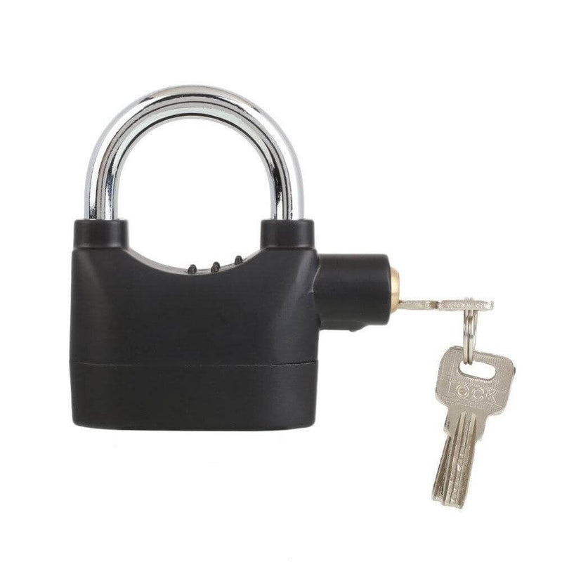 Candado Alarma Bicicletas Motos Puertas Alarm Lock Negro