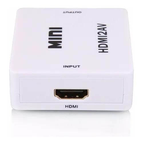 Convertidor Adaptador De Hdmi A Rca Video Version 1080p