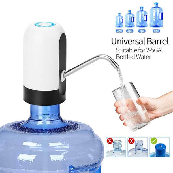 Dispensador Automático De Agua Para Botellon Recargable