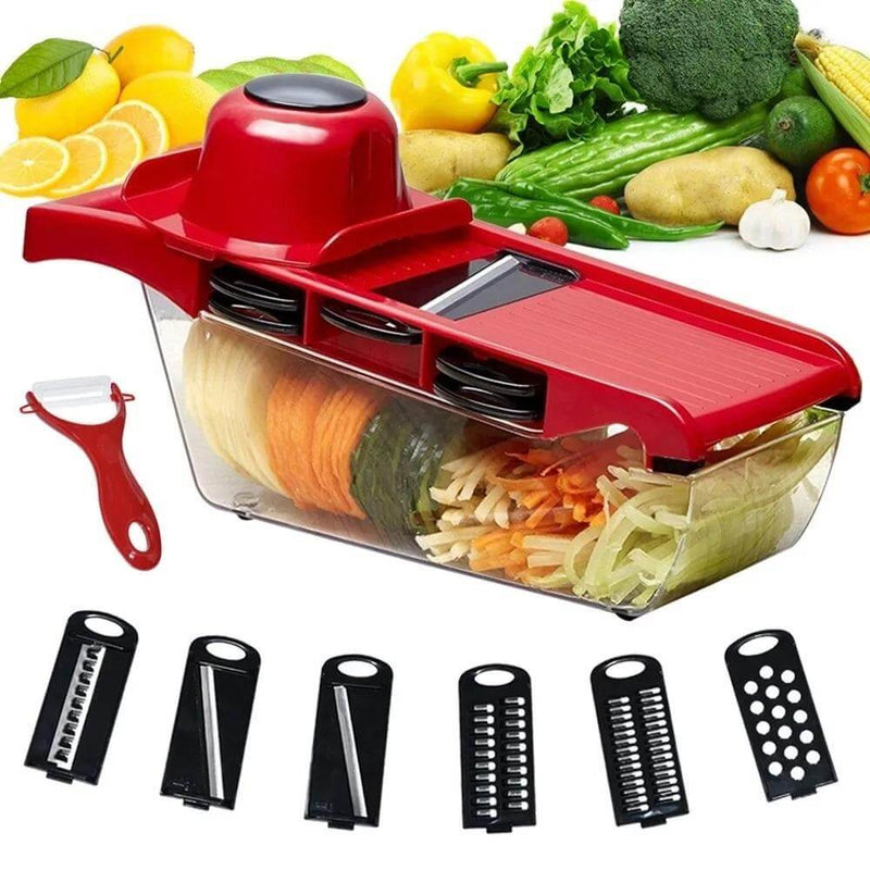 Ayudante De Cocina Rallador De Verduras Mandoline 6 En 1