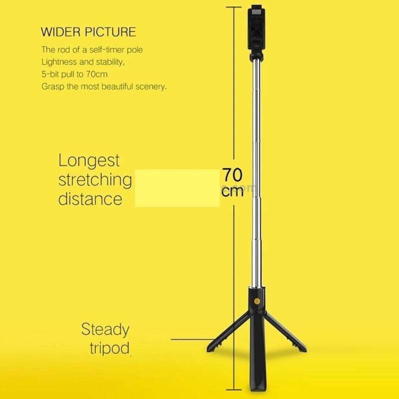 Monopod Selfie Stick K07/tripode/control Bluetooth/extensible