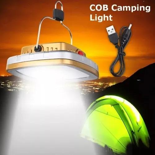 Reflector Solar Recargable Lampara Camping