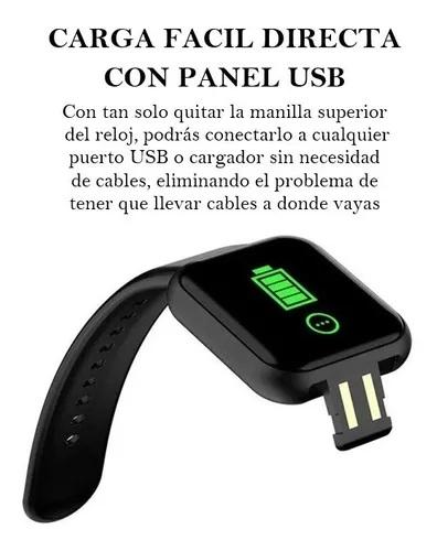 Reloj Inteligente Smartwatch Bluetooth Sensor Pulso Cardiaco D28