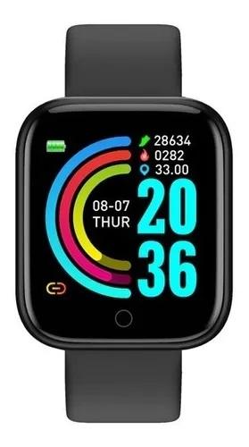 Reloj Inteligente Smartwatch Bluetooth Sensor Pulso Cardiaco D28