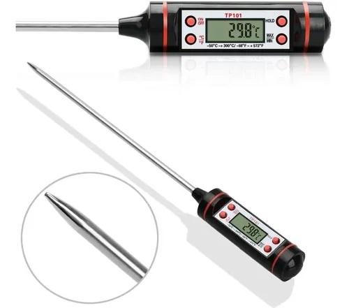 Termómetro Digital De Cocina Punzón Sonda Temperatura Comida