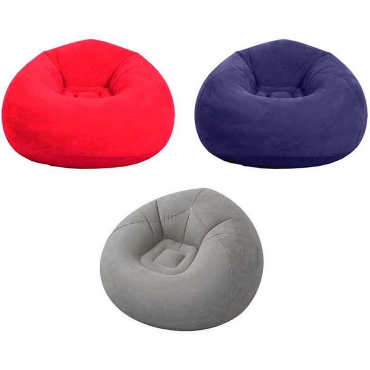 Sofá Puf Inflable Felpa