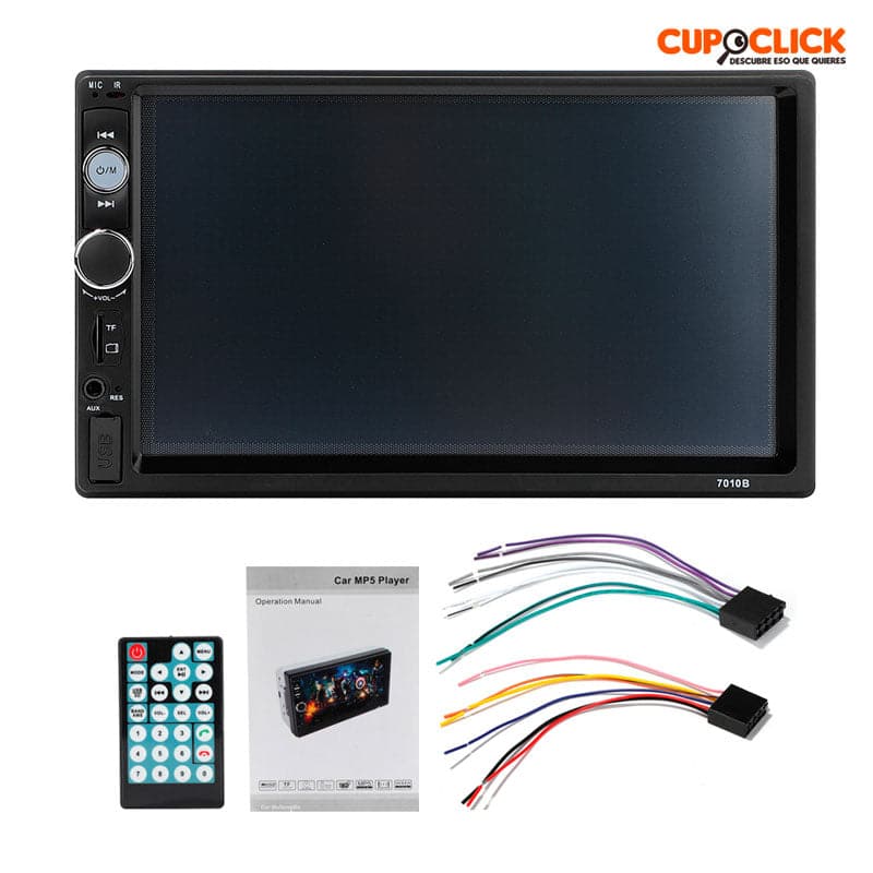 Radio Auto Mirror Link 2 Din Touch Bluetooth 7 Pulgadas 1617120