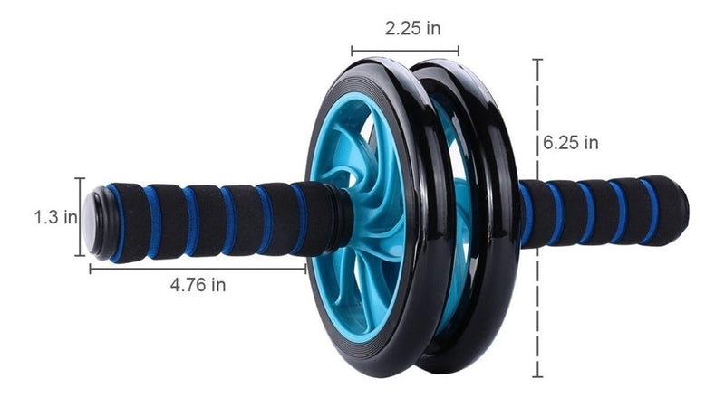 Rueda Para Ejercicios Abdominales Rodillo Abdomen + Tapete