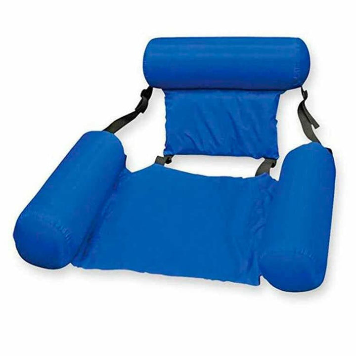 Silla Inflable Plegable para Piscina Flotante