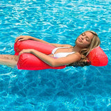 Silla Inflable Plegable para Piscina Flotante