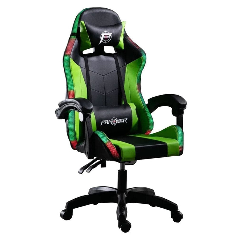 Silla Gamer Con Luz Led RGB y Control Remoto Marca Panther AL1230