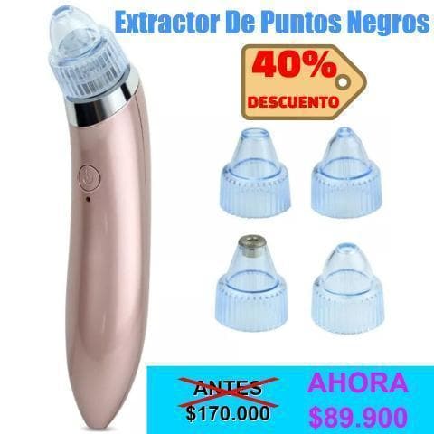 Extractor de espinillas y puntos negros (Recargable)