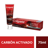 CREMA COLGATE CARBON 75ML LUMINOUS WHITE