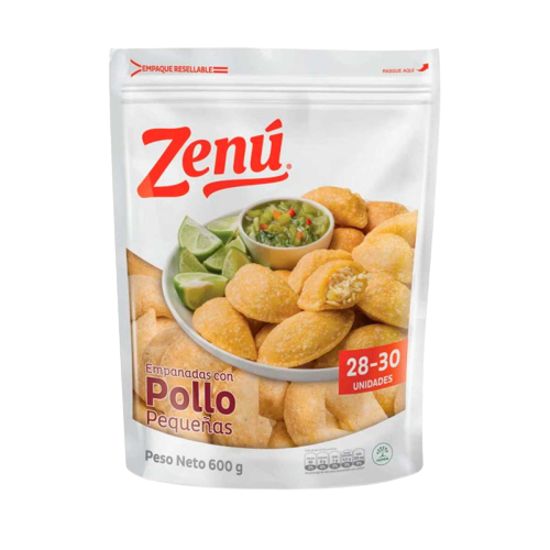 EMPANADA ZENU EXPRESS 600G POLLO