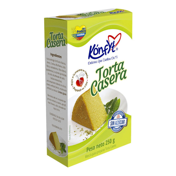 MEZCLA TORTA CASERA LIMON 250G KONFYT