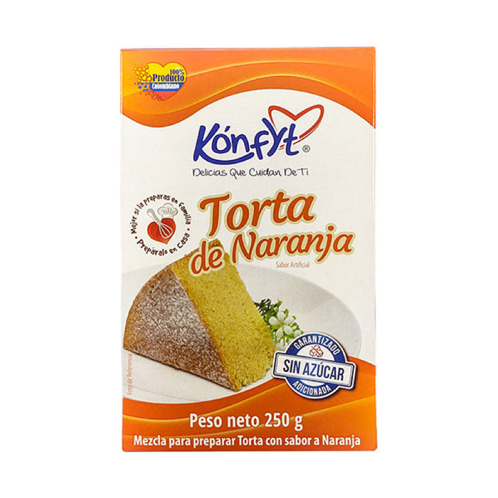 MEZCLA TORTA NARANJA 250G KONFYT
