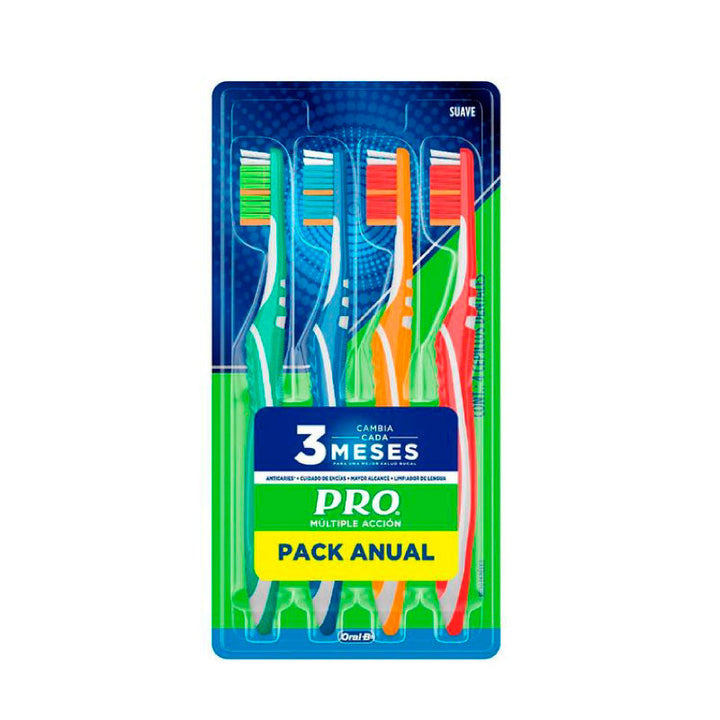 CEPILLO ORAL B 4U PRO MÙLTIPLE ACCIÒN