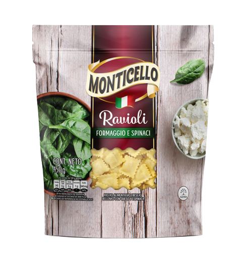 RAVIOLI FORMAG E PINA 450G MONTICIELLO