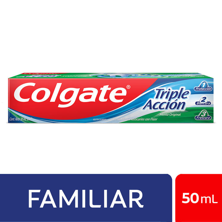 CREMA COLGATE 50ML TRIPLE ACCIÒN