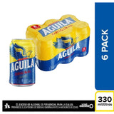 CERVEZA AGUILA 6U 1980ML LATA EDI ESPEC