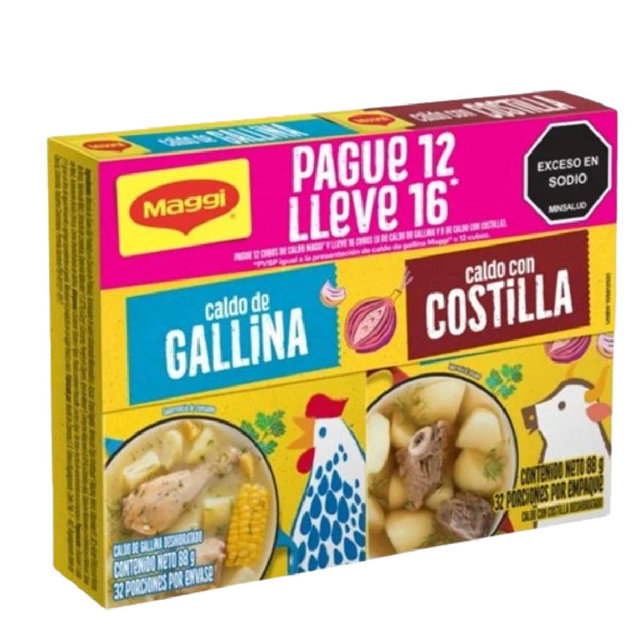 CALDO GALLINA/COSTILLA 12U