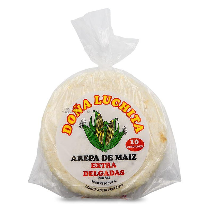 AREPA EXTRADELGADA 700G DONA LUCHITA